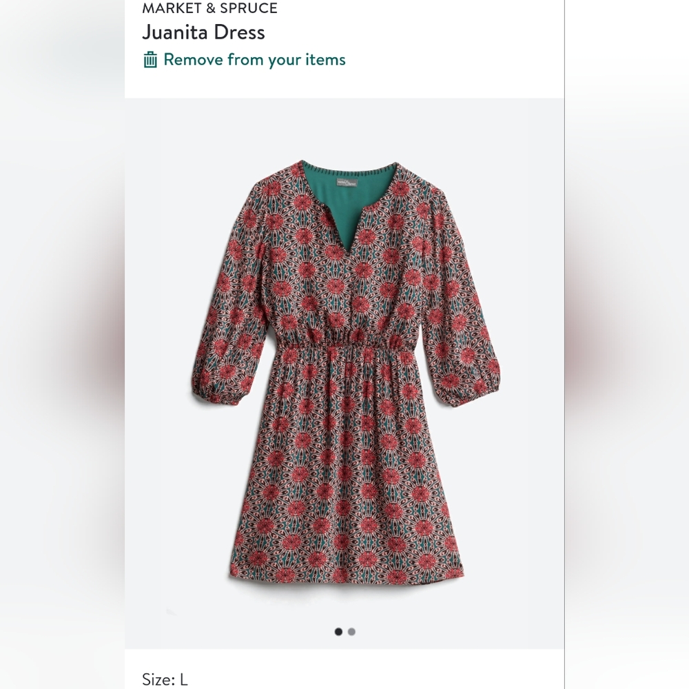 Market and Spruce Dress Size Large - Picture 1 of 5